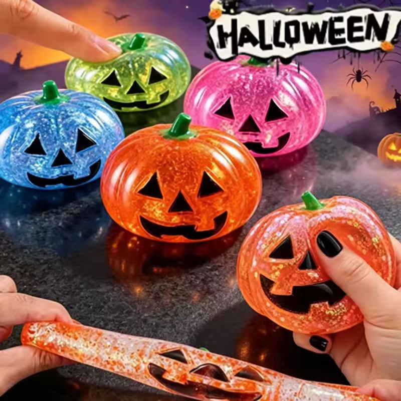 Crystal Growing Kit - Palla Antistress a Forma di Zucca