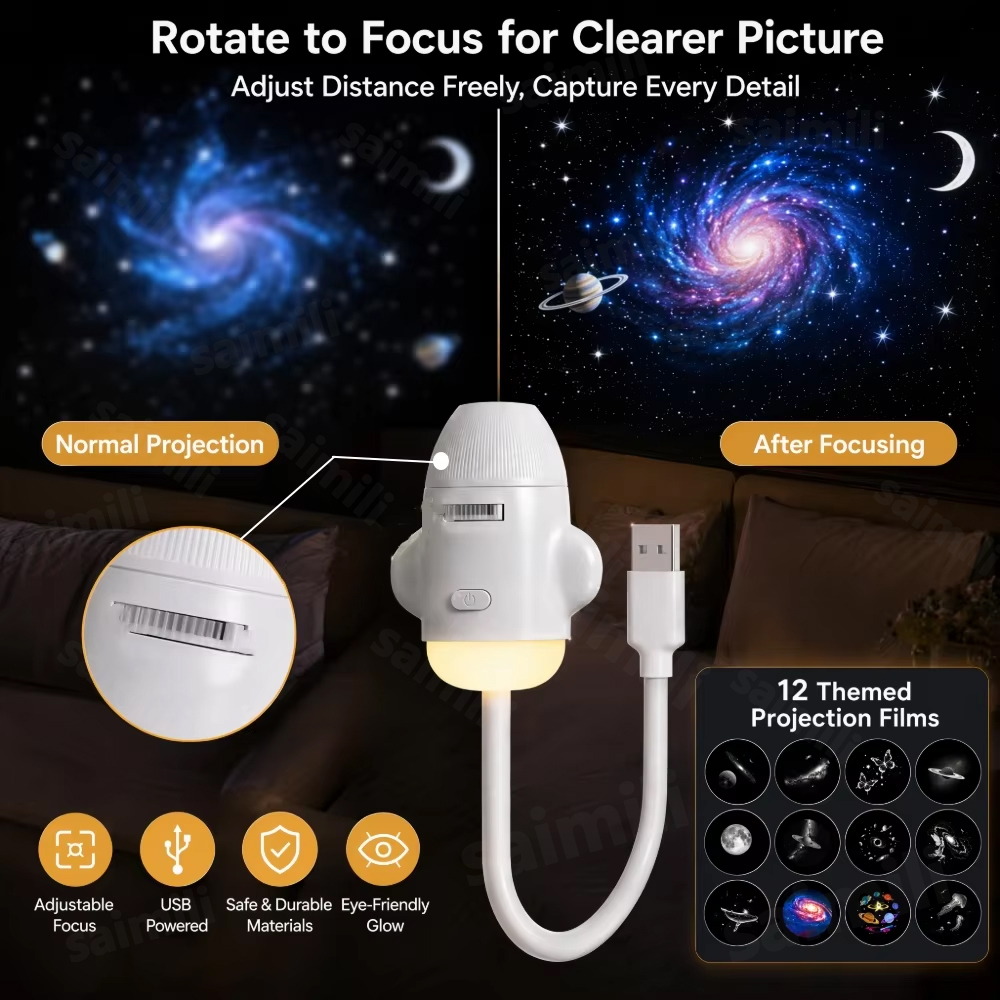 Proiettore USB a Tubo Flessibi - Planetarium Projector Home recensione e prezzo